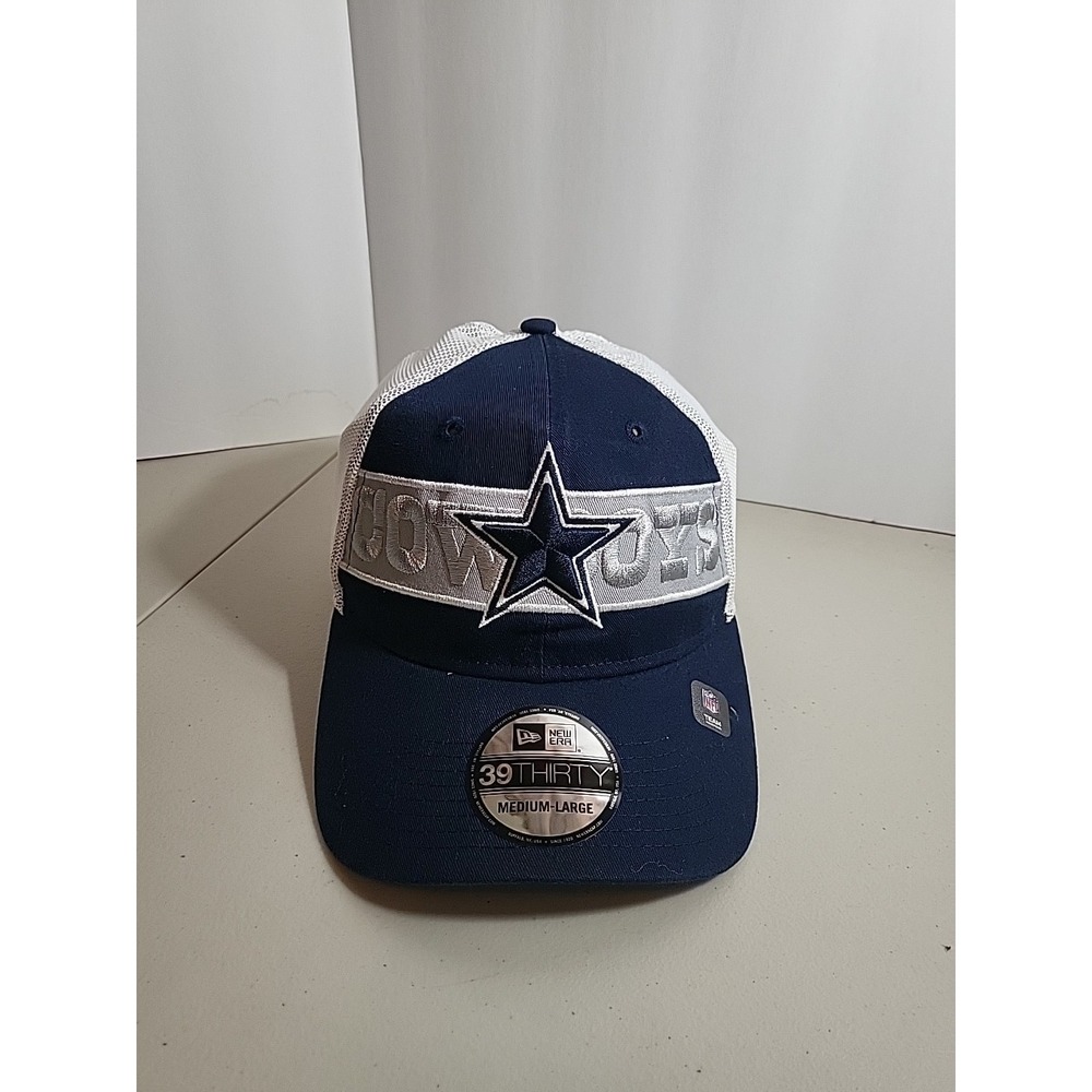 Dallas Cowboys New Era Team Color 39Thirty Stretch Fit Hat - Medium/ Large